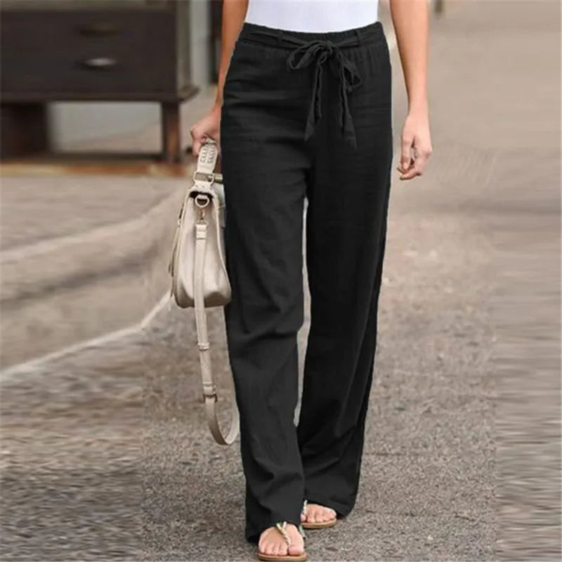 Linen Loose Trousers
