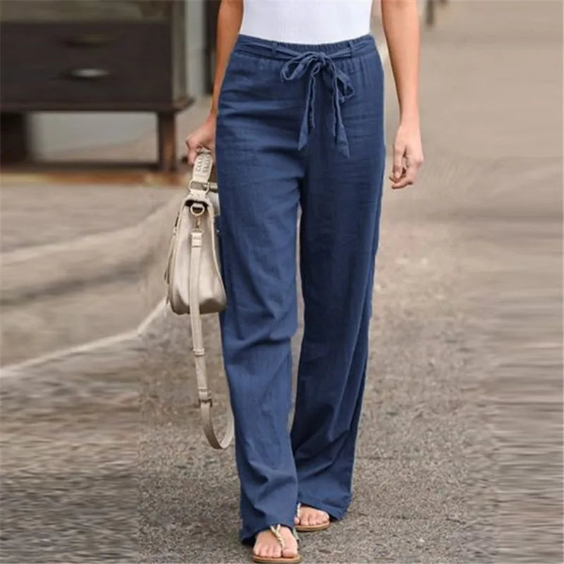 Linen Loose Trousers