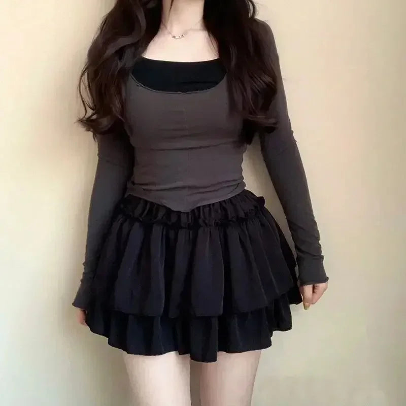 Ruffled Skirt