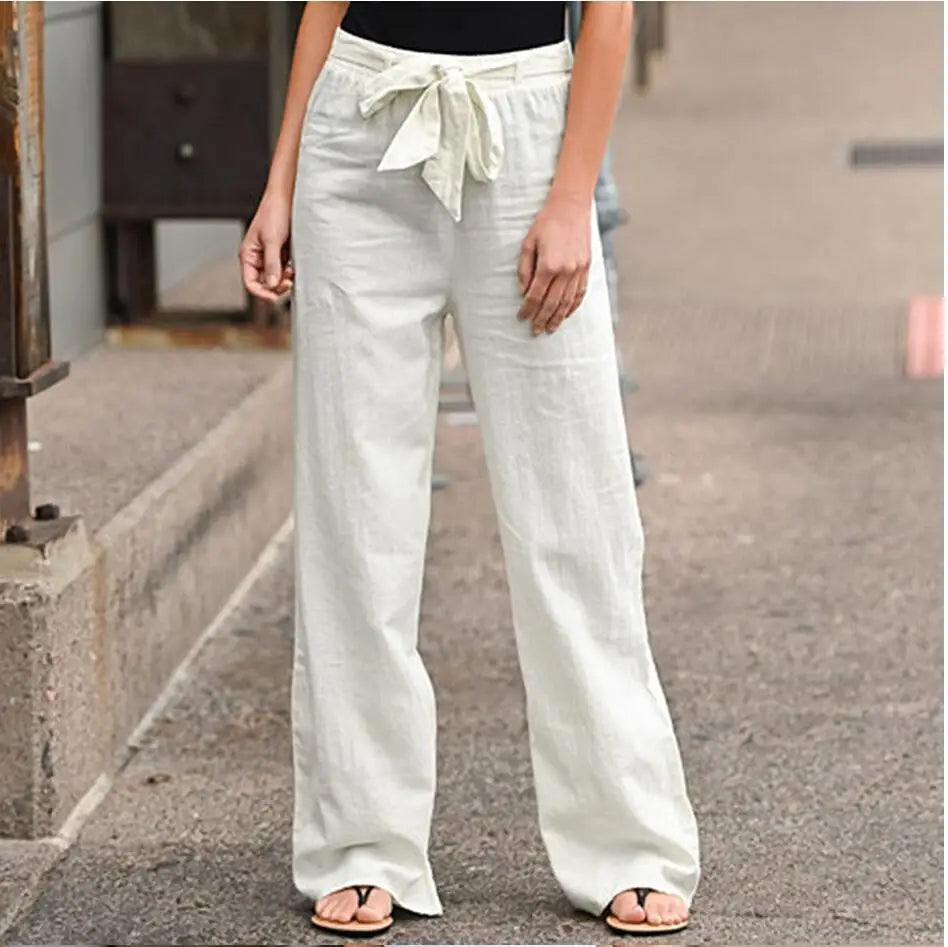 Linen Loose Trousers