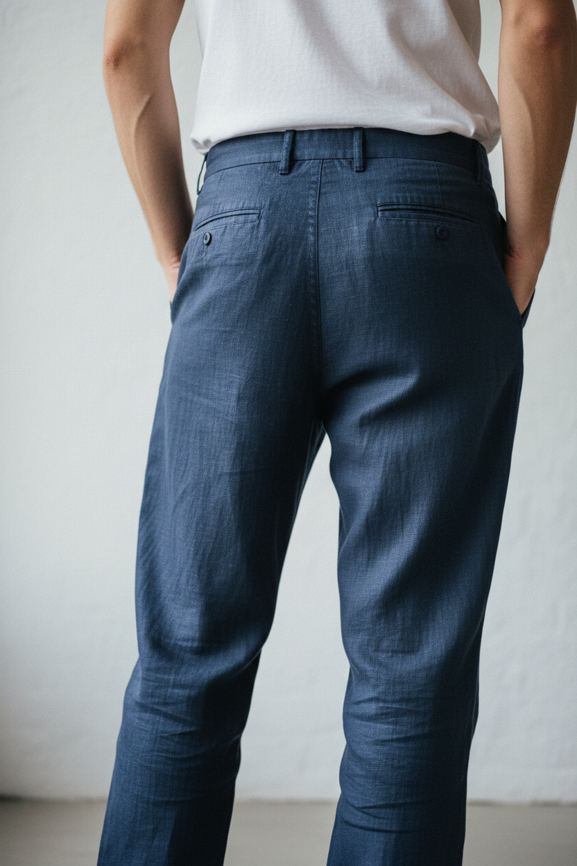 Relaxed fit Linen Trousers