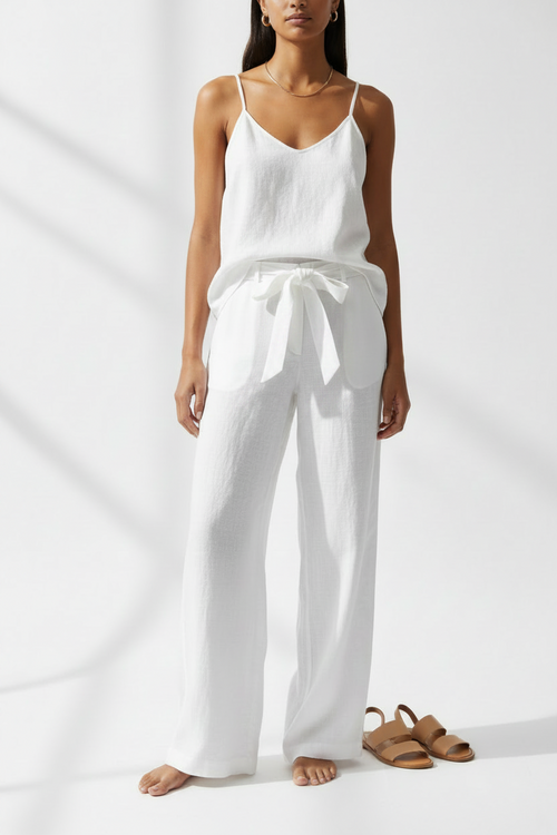 Linen Loose Trousers